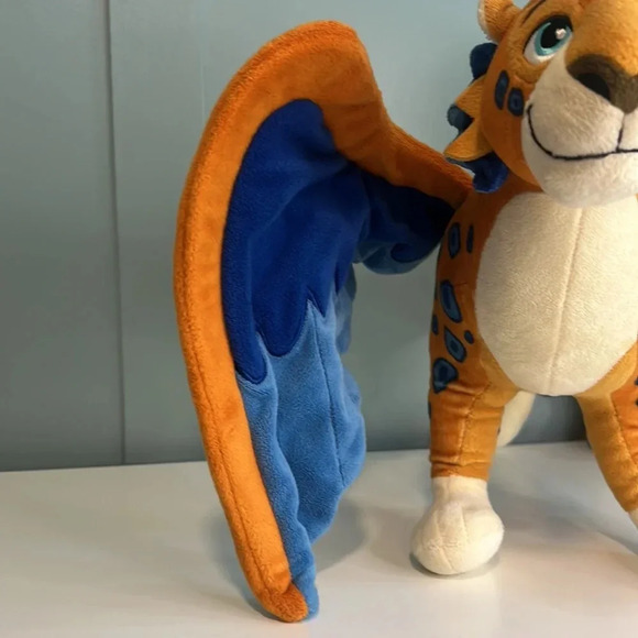 Disney Store Elena Avalor Skylar Jaquin Plush Flying Winged Jaguar. Size 15" - Picture 8 of 14